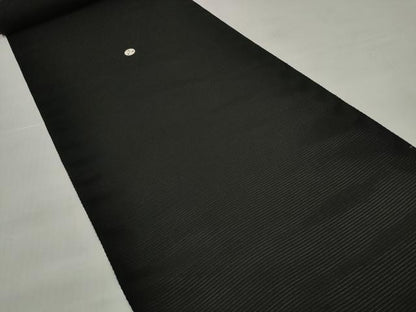 平和屋着物＊夏物 黒紋付 黒反物 着尺 絽 都寿黒 逸品 未使用 DABD7176zzz