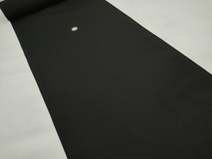平和屋着物＊夏物 黒紋付 黒反物 着尺 絽 五泉 逸品 未使用 DABD7177zzz
