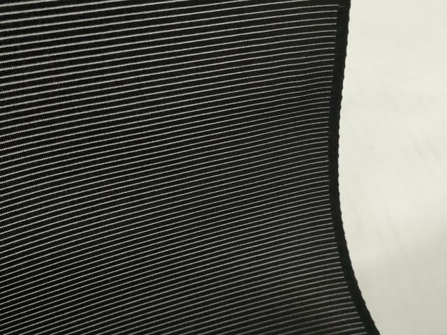 平和屋着物＊夏物 黒紋付 黒反物 着尺 駒絽 五泉 草木三度染 純黒 逸品 未使用 DABD7179zzz