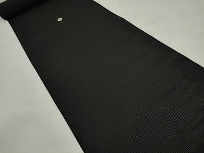 平和屋着物＊夏物 黒紋付 黒反物 着尺 絽 絹ばら 神路黒 逸品 未使用 DABD7180zzz
