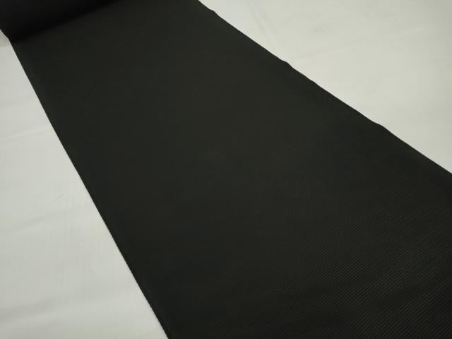 平和屋着物＊夏物 黒紋付 黒反物 着尺 絽 松寿千年 甲州黒 逸品 未使用 DABD7185zzz