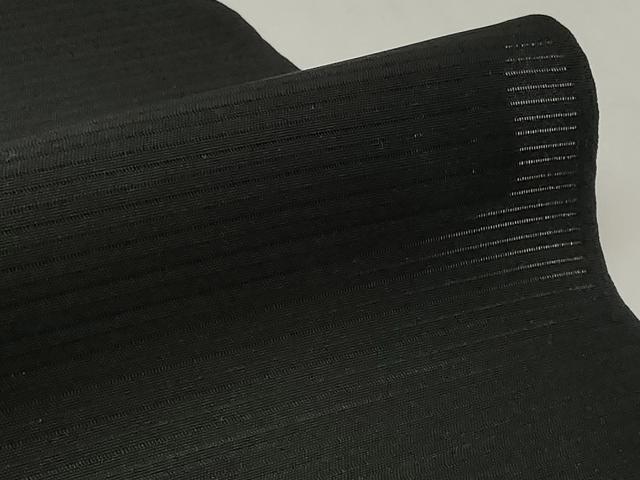 平和屋着物＊夏物 黒紋付 黒反物 着尺 絽 松寿千年 甲州黒 逸品 未使用 DABD7185zzz