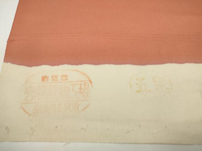 平和屋着物●駒塩瀬　名古屋帯　帯反物　五泉　駒刺繍　成り物　蕪 カブ　宮腰織物謹製　逸品　未使用　DABD7192zzz
