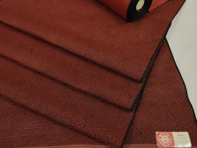 平和屋着物＊夏物 西陣 江戸小紋 反物 着尺 絽 鮫小紋柄 逸品 未使用 DABD7234zzz