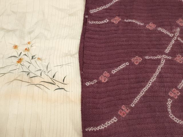 平和屋着物＊夏物 和装小物 帯揚げ10枚セット 絽 柄絞り 芝花 桔梗 芝 全て正絹 未使用品あり 逸品 DABD7285zzz