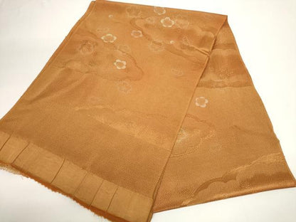 平和屋着物●和装小物　帯締め・帯揚げセット　雲梅文　高麗組　金糸　逸品　未使用　DABD7293zzz
