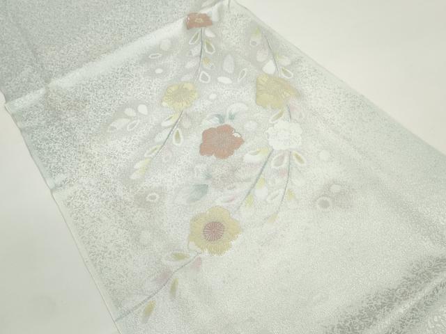 平和屋着物●和装小物　帯締め・帯揚げセット　辻が花　丹後ちりめん　高麗組　金糸　逸品　未使用　DABD7295zzz