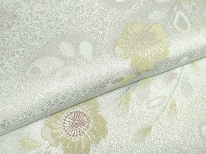 平和屋着物●和装小物　帯締め・帯揚げセット　辻が花　丹後ちりめん　高麗組　金糸　逸品　未使用　DABD7295zzz