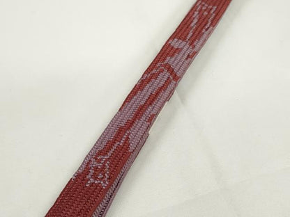 平和屋着物●和装小物　帯締め・帯揚げセット　箔散らし　高麗組　逸品　未使用　DABD7297zzz