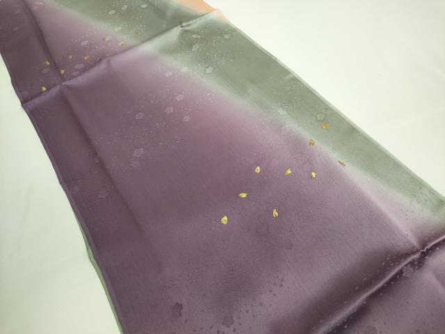 平和屋着物●和装小物　帯締め・帯揚げセット　花地紋　舞花　金彩　高麗組　金糸　逸品　未使用　DABD7306zzz