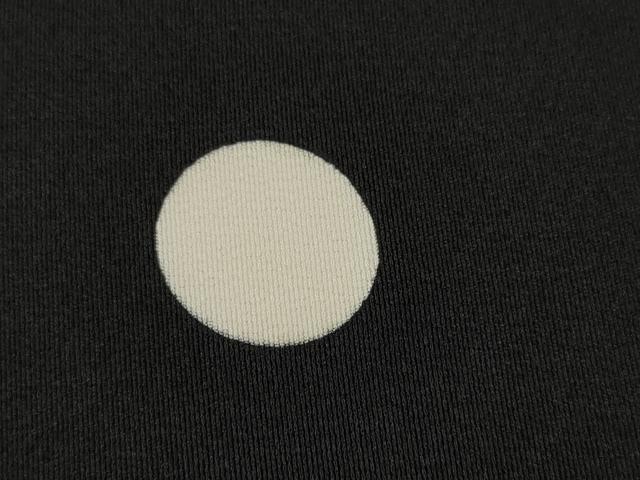 平和屋着物▼黒留袖 解き反物 着尺 矢羽 金彩 逸品 DABD7345zzz