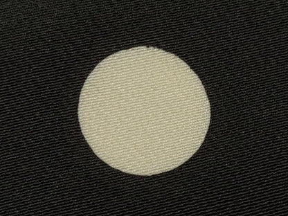 平和屋着物▼黒留袖 反物 着尺 裁断済 色付前 地紙松梅楓文 逸品 未使用 DABD7346zzz