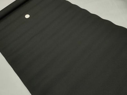 平和屋着物▼黒留袖 解き反物 着尺 裁断済 色付前 孔雀花文 逸品 未使用 DABD7347zzz