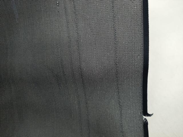 平和屋着物＊夏物 小紋 解き反物 着尺 紗 間道 逸品 DABD7405zzz