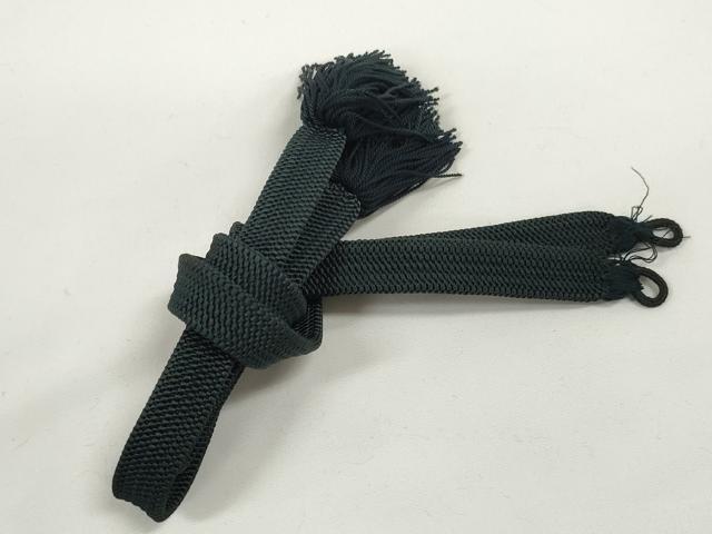 平和屋着物▼男性　和装小物　羽織紐まとめて10点　夏物あり　茶 黒 白 紺 柴染色 褐返色 黒茶色　逸品　DABD7478zzz