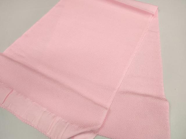 平和屋着物●和装小物　帯締め・帯揚げセット　鴇色　丹後ちりめん　逸品　未使用　DABD7498zzz