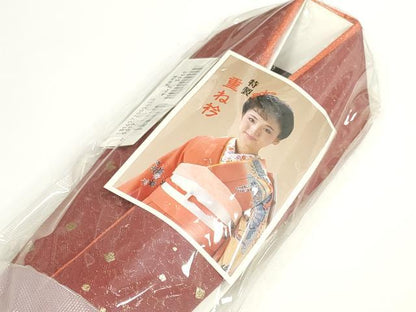 平和屋着物●和装小物　帯締め・帯揚げ・重ね衿セット　箔散らし　金彩　さが美扱い　逸品　未使用　DABD7501zzz
