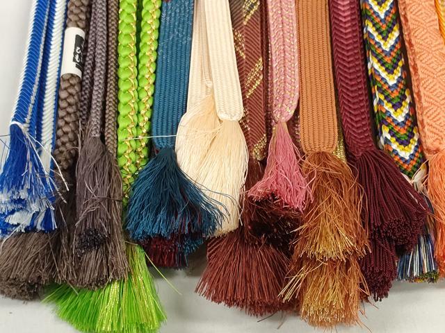 平和屋着物●和装小物　帯締め20本セット　手組紐　高麗組　笹浪組　唐組　奈良組　金糸　未使用品あり　逸品　DABD7506zzz