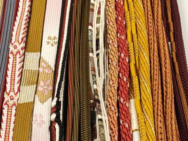 平和屋着物●和装小物　帯締め20本セット　高麗組　笹浪組　冠組　観世組　大和組　龍村柄　金糸　逸品　DABD7522zzz 平和屋着物○和装小物 帯締め20本セット 高麗組 笹浪組 冠