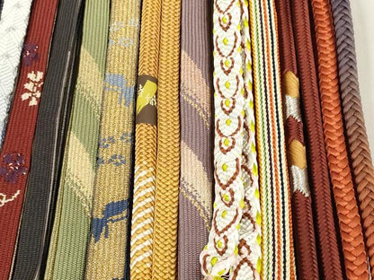 平和屋着物●和装小物　帯締め20本セット　高麗組　笹浪組　大和組　唐組　奈良組　金銀糸　逸品　DABD7530zzz