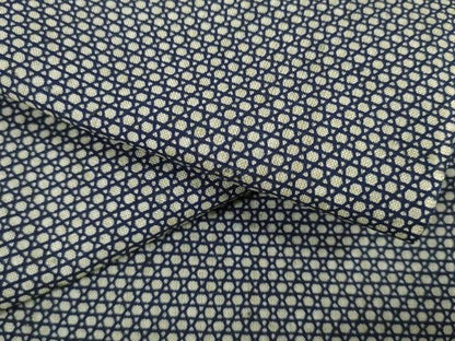 平和屋着物＊夏物 浴衣 反物 着尺 かまくら紬 東京本染 丁字染 籠目 綿 未使用 DABD7536zzz