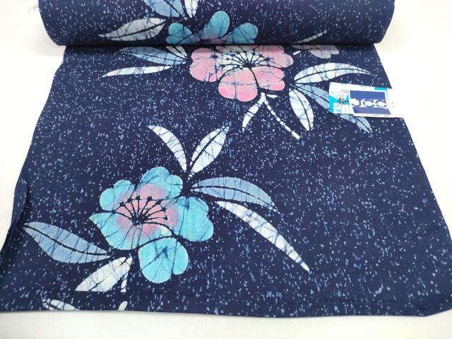 平和屋着物＊夏物　浴衣　反物　着尺　草花文　綿　逸品　未使用　DAAW8184zzz 楽天市場】平和屋着物∴夏物 浴衣 反物 着尺 しずはた 亀甲 綿 逸品 未