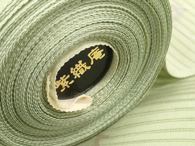 平和屋着物＊夏物　小紋　反物　着尺　絽　五泉　朝顔　アサガオ　逸品　未使用　DABD7551zzz