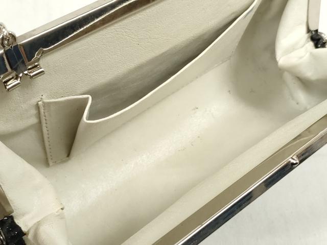 平和屋着物▼和装小物　バッグまとめて3点　パーティーバッグ ミニバッグ ラインストーン ラメ 黒・シルバー・ゴールド　逸品　DABD7564zzz