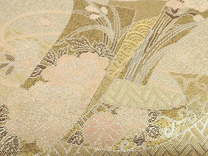 平和屋着物▼和装小物　和装バッグまとめて3点　金鷲本舗 東京謹製 キンワシ印 おき宗 熨斗紐花 ラインストーン 金銀糸  逸品　DABD7567zzz