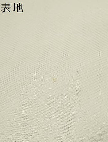 平和屋着物＊夏物 長襦袢 反物 着尺 駒絽 生成り色 逸品 未使用 DABD7580zzz