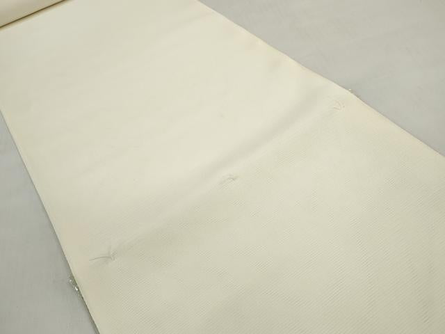 平和屋着物＊夏物 長襦袢 反物 着尺 駒絽 生成り色 逸品 未使用 DABD7580zzz