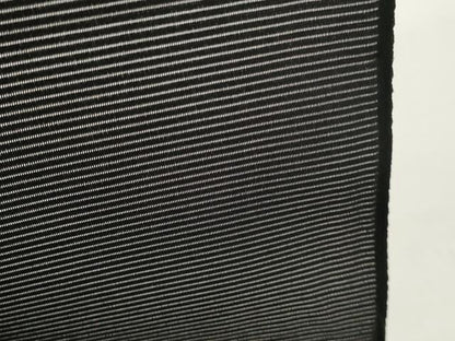 平和屋着物＊夏物 黒紋付 黒反物 着尺 駒絽 紅下黒染 豊美黒 逸品 未使用 DABD7589zzz
