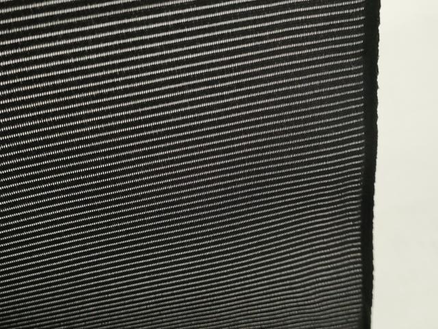 平和屋着物＊夏物 黒紋付 黒反物 着尺 駒絽 紅下黒染 豊美黒 逸品 未使用 DABD7589zzz