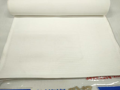 平和屋着物＊夏物 長襦袢 反物 着尺 壁絽 生成り色 未使用 DABD7628zzz