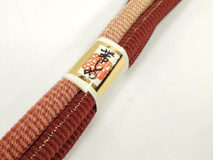 平和屋着物●和装小物　帯締め・帯揚げセット　絞り　霞文　丸ぐけ　金糸　逸品　未使用　DABD7636zzz
