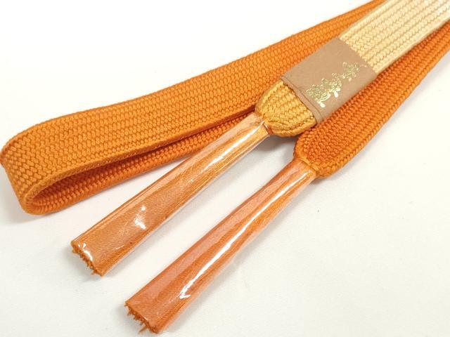 平和屋着物●和装小物　帯締め・帯揚げセット　雪輪花文　金彩　高麗組　金糸　逸品　未使用　DABD7638zzz