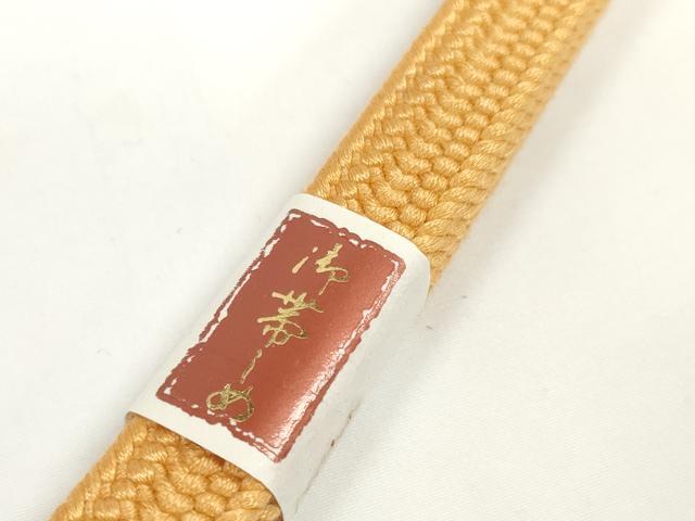 平和屋着物●和装小物　帯締め・帯揚げセット　中抜き絞り　亀甲菊文　逸品　未使用　DABD7650zzz