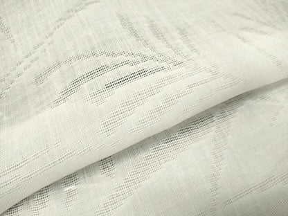 平和屋着物＊夏物 長襦袢 反物 着尺 流水芒紋紗 生成り色 麻 逸品 未使用 DABD7719zzz