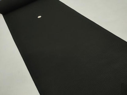 平和屋着物＊夏物 黒紋付 黒反物 着尺 絽 深泥黒 五倍子黒 逸品 未使用 DABD7776zzz