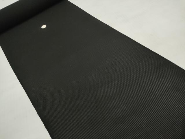 平和屋着物＊夏物 黒紋付 黒反物 着尺 駒絽 泥染 逸品 未使用 DABD7779zzz
