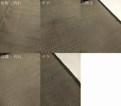 平和屋着物▼男性　本場大島紬　解き反物　着尺　アンサンブル　着物+羽織　80亀甲　総詰め　逸品　未使用　DABD7903zzz