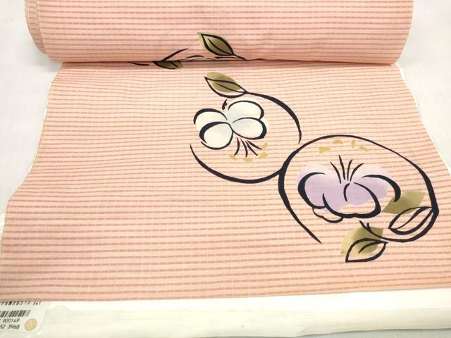 平和屋着物＊夏物 世界的ファッションデザイナー 山本寛斎 kansaiブランド 浴衣 反物 着尺 花丸文 綿 逸品 未使用 DABD7970zzz