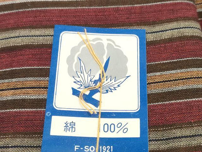平和屋着物＊夏物 浴衣 反物 着尺 唐桟縞 綿 未使用 DABD7971zzz