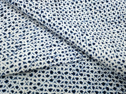 平和屋着物＊夏物 有松鳴海絞り 浴衣 反物 着尺 三浦絞り 綿 逸品 未使用 DABD7977zzz