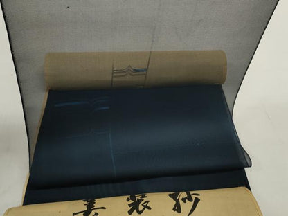 平和屋着物＊夏物　西陣　小紋　反物　着尺　美装紗　抽象紋紗　逸品　未使用　DABD7978zzz