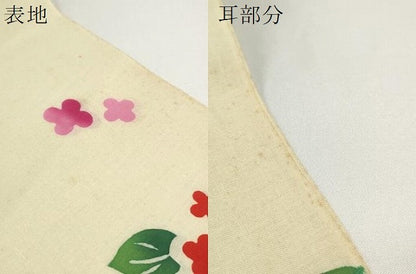 平和屋着物＊夏物　竺仙鑑製　浴衣　反物　着尺　紫陽花　アジサイ　証紙付き　綿　逸品　未使用　DABD7999zzz