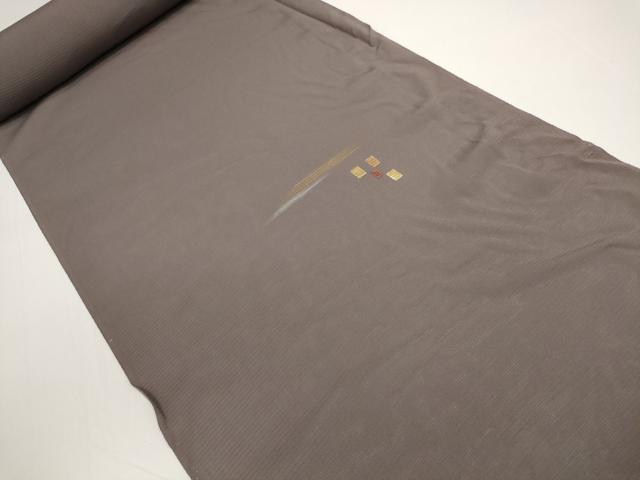 平和屋着物＊夏物　付下げ　反物　着尺　絽　竹屋町刺繍　色紙散らし　金糸　逸品　未使用　DABD8017zzz