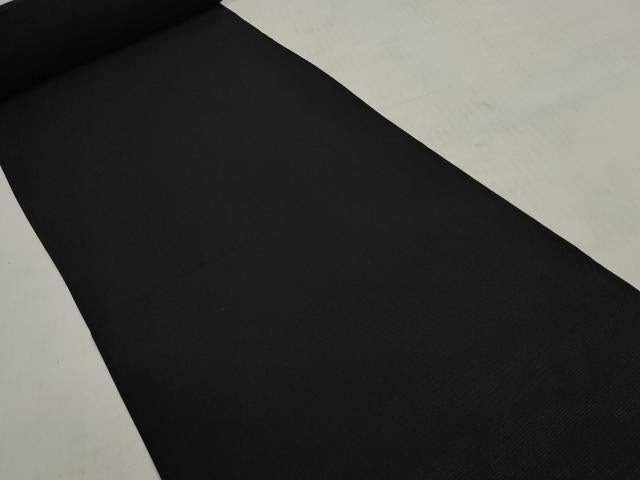 平和屋着物＊夏物　黒紋付　黒反物　着尺　絽　洗える着物　未使用　DABD8018zzz