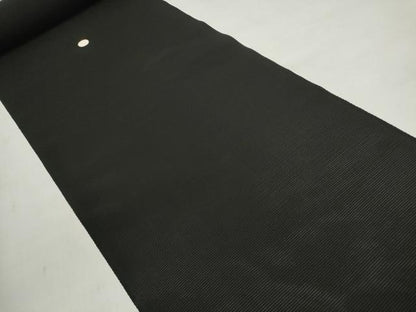平和屋着物＊夏物　黒紋付　黒反物　着尺　駒絽　深泥黒　箱付き　逸品　未使用　DABD8019zzz