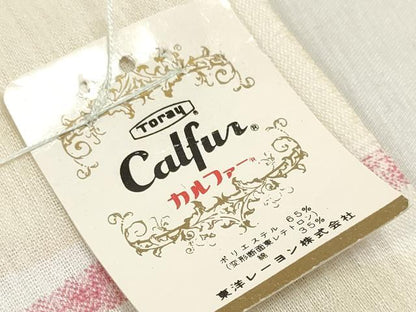 平和屋着物＊夏物　小紋　反物　着尺　芝　萩　東レカルファー　未使用　DABD8048zzz